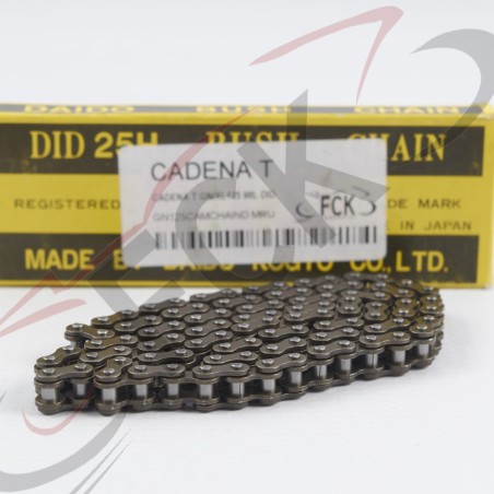 CADENA TIEMPO GN125, FR125 7, WY150 5, EVEREST YL125, LX125 7, PULSAR 150UG4, 25H 98L DID UI