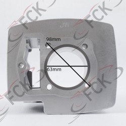 CILINDRO CB200 65m kit,  piston con altura JW UO