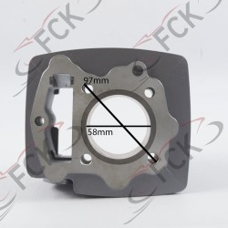 CILINDRO JH150GY-2 133cc Kit Gparts UI