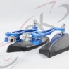 ESPEJO UNIVERSAL par R/10mm Super murcielago azul Uo