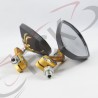 ESPEJO UNIVERSAL par R/10mm Super murcielago dorados Uo
