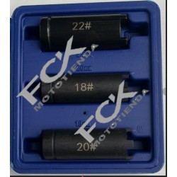 EXTRACTOR Clutch  kit 3p  18, 20 y 22mm UI