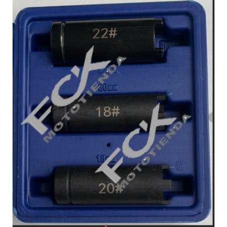 EXTRACTOR Clutch  kit 3p  18, 20 y 22mm UI