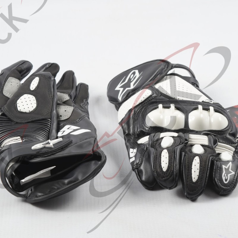 GUANTES ALPINESTAR blanco/negro Sin descuento