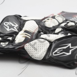 GUANTES ALPINESTAR blanco/negro Sin descuento