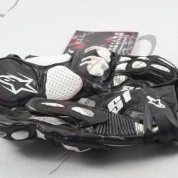 GUANTES ALPINESTAR blanco/negro Sin descuento