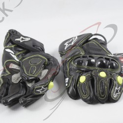 GUANTES ALPINESTAR negro/verde Sin descuento