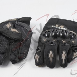 GUANTES SKY-BIKER Super negro/gris Sin descuento