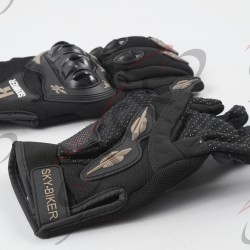 GUANTES SKY-BIKER Super negro/gris Sin descuento