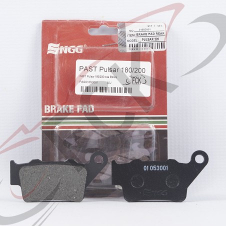 PASTILLAS Pulsar 180/200 tras ENGG UI+