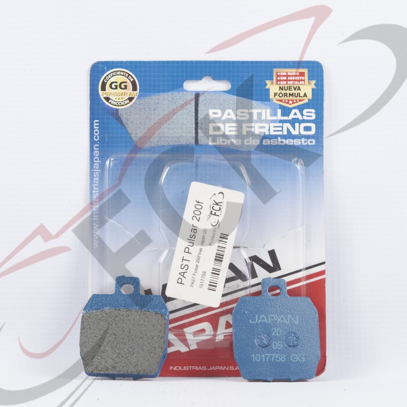 PASTILLAS Pulsar 200f tras Japan Uo