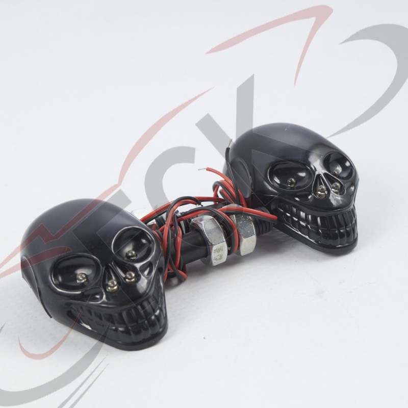 PIDE Via CALAVERA de plastico led par negros MP Mi