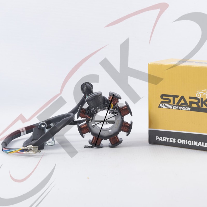 PLANTA 8b 3h Fire Stark 5 cables original.  x6RO, x3Ui, x1UO