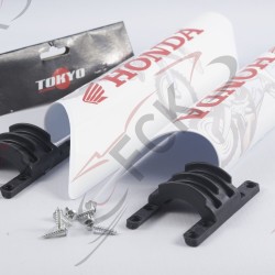 PROTECTOR Barra Tokio Honda rojo/blanco Uo