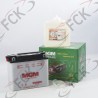 BATERIA CGL 12N7A-3A MIGM c/activ 13*14.5*5.5 x2Ui, x1 UO +