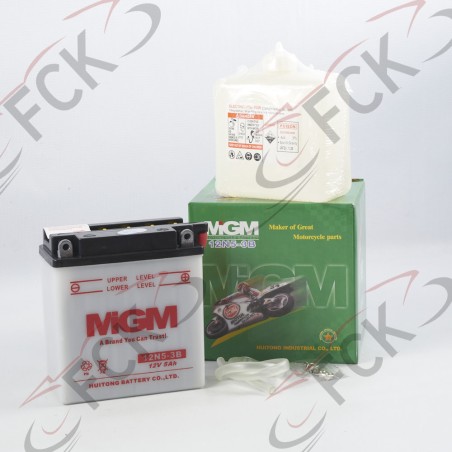 BATERIA Hero Winner 12N5-3B MIGM 12.7*11.6*5.8 -+ Uo +
