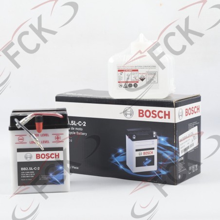 BATERIA JH125L BB2.5L-C2 12v Bosch c/act  Mi