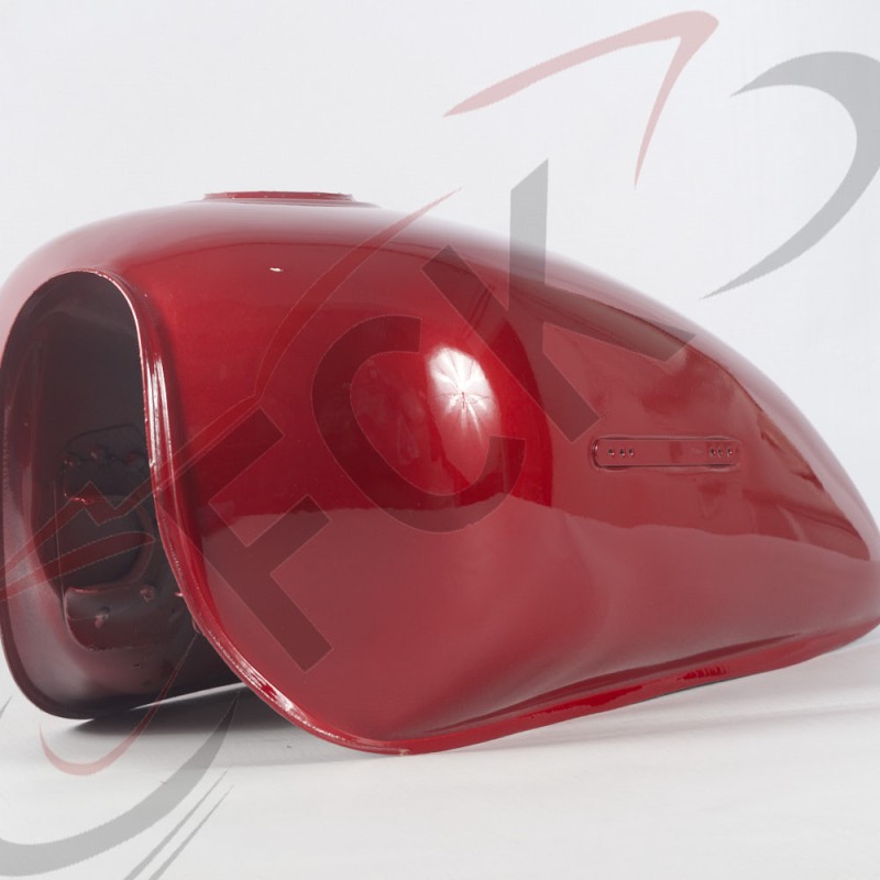 TANQUE Gas GN125F reciente con calcomania rojo Gparts Mi
