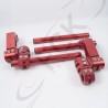TIMON Alumino 5 piezas rojo Mi