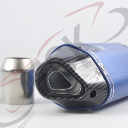 COLA Escape AKRAPOVIC azul Sin.desc.
