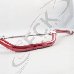 TIMON Universal scrambler corto rojo barra plateada Ui