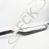 TIMON Aluminio scrambler negro barra plateada UO