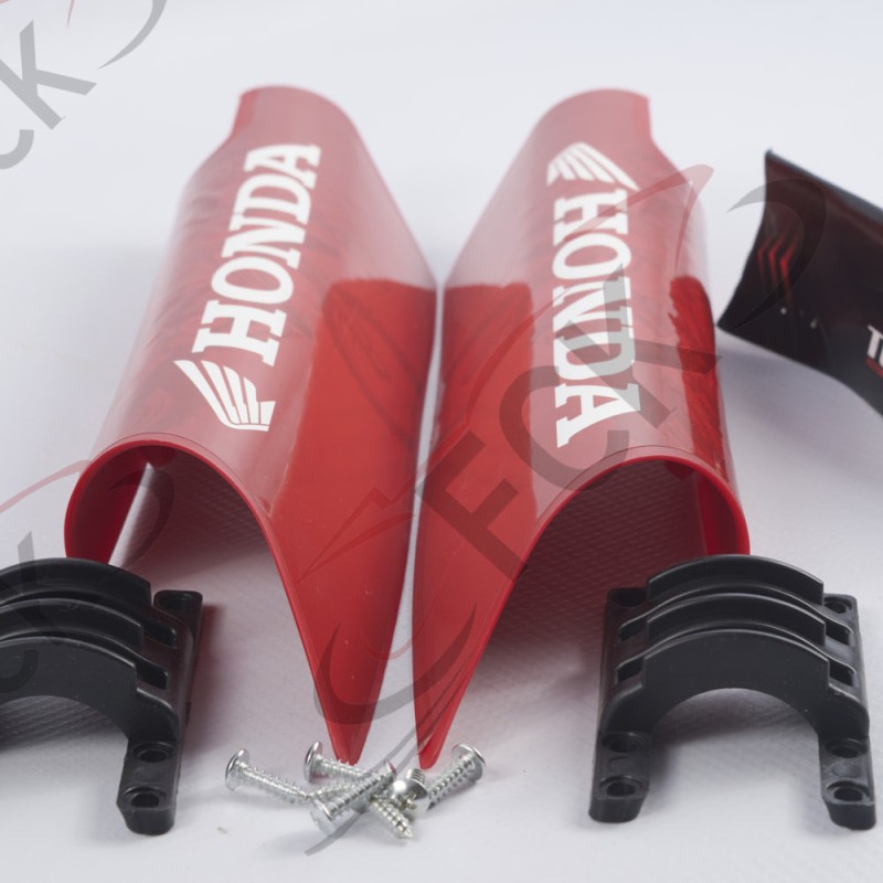 PROTECTOR Barra Tokio Honda blanco/rojo Ui