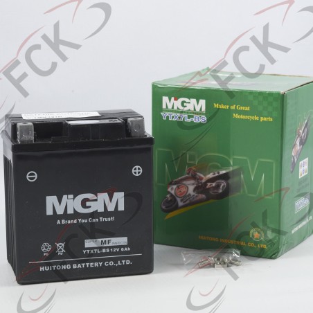 BATERIA Tornado YTX7L-BS MIGM Yam 225 12.7*10.7*6.8 +- Ui +