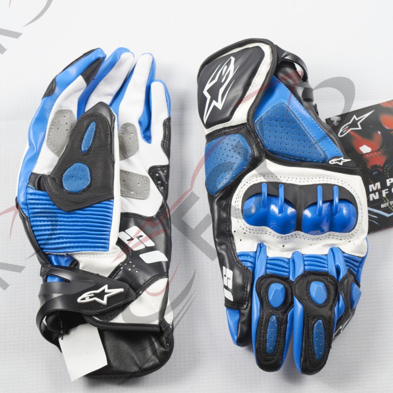 GUANTES ALPINESTAR azul/negro/blanco Sin descuento