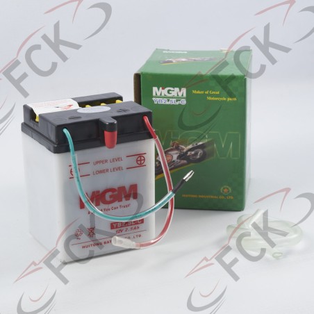 BATERIA JH125L YB2.5L-C-1 12v MIGM 10.2*7.8*6.9 Ui +