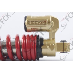 MONOSHOCK PULSAR 200NS Rojo