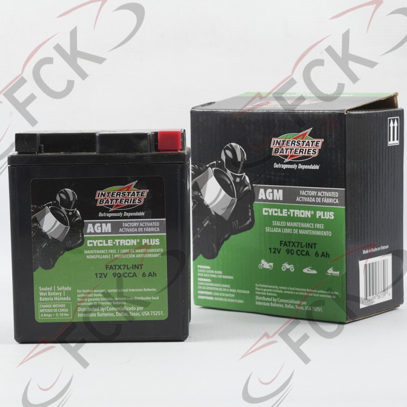 BATERIA Tornado YTX7L-BS (FATX7L-INT) Intestate Gel 12.7*10.7*6.8 Mi