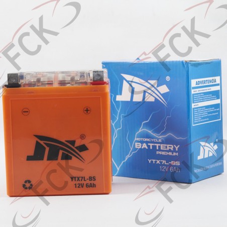 BATERIA Tornado YTX7L-BS JTK GEL 12.7*10.7*6.8 -+ sin.des.