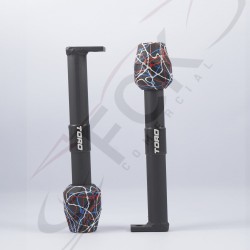 SLIDER Univ 2p Toro negro/rojo Uo