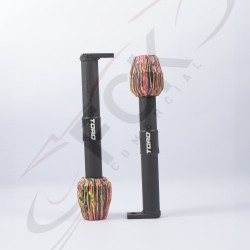 SLIDER Univ 2p Toro negro lineas neon v/colores Uo