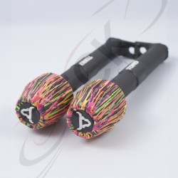 SLIDER Univ 2p Toro negro lineas neon v/colores Uo
