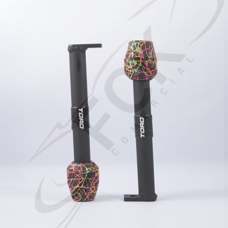 SLIDER Univ 2p Toro negro/lineas colores Uo