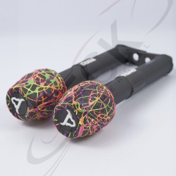 SLIDER Univ 2p Toro negro/lineas colores Uo