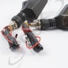PIDE Via Led Tipo rombo con espacio luz rojo/amarillo QQ-823 RG Uo