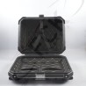 CAJUELA Negra/Gris con diseño para motos QJWM 45LT sin desc.