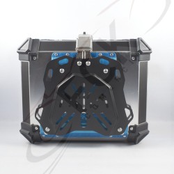 CAJUELA Negra/Gris con diseño para motos QJWM 45LT sin desc.