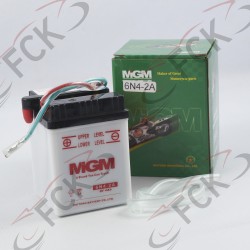 BATERIA XL 185 6N4-2A 6.5*9.5*6.5+- MIGM Uo