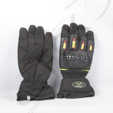 GUANTES Niuwuge negro/verde/amarillo Mi