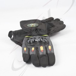 GUANTES Niuwuge negro/verde/amarillo Mi