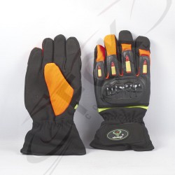GUANTES Niuwuge negro/verde/amarillo Mi