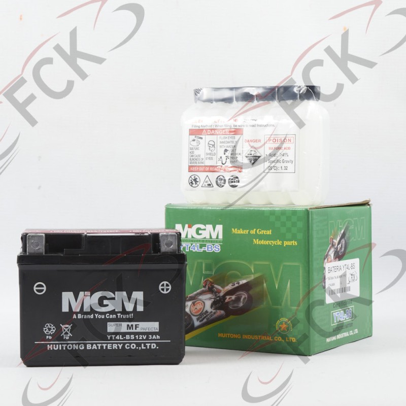 BATERIA YT4L-BS MIGM 11*9*6.7 Ui +
