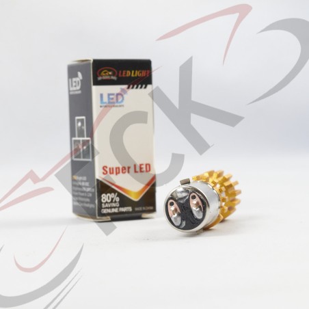 BOMBILLA BA20d Led 18w  80% ahorro, alta y baja Motop1 UI