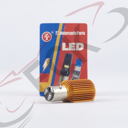 BOMBILLA BA20d led BA20D-X 2 colores UI